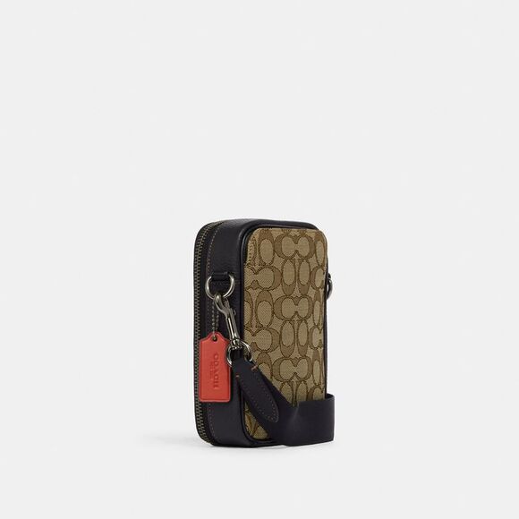 NWT Coach Outlet Stanton Crossbody In Signature Jacquard - Picture 2 of 5